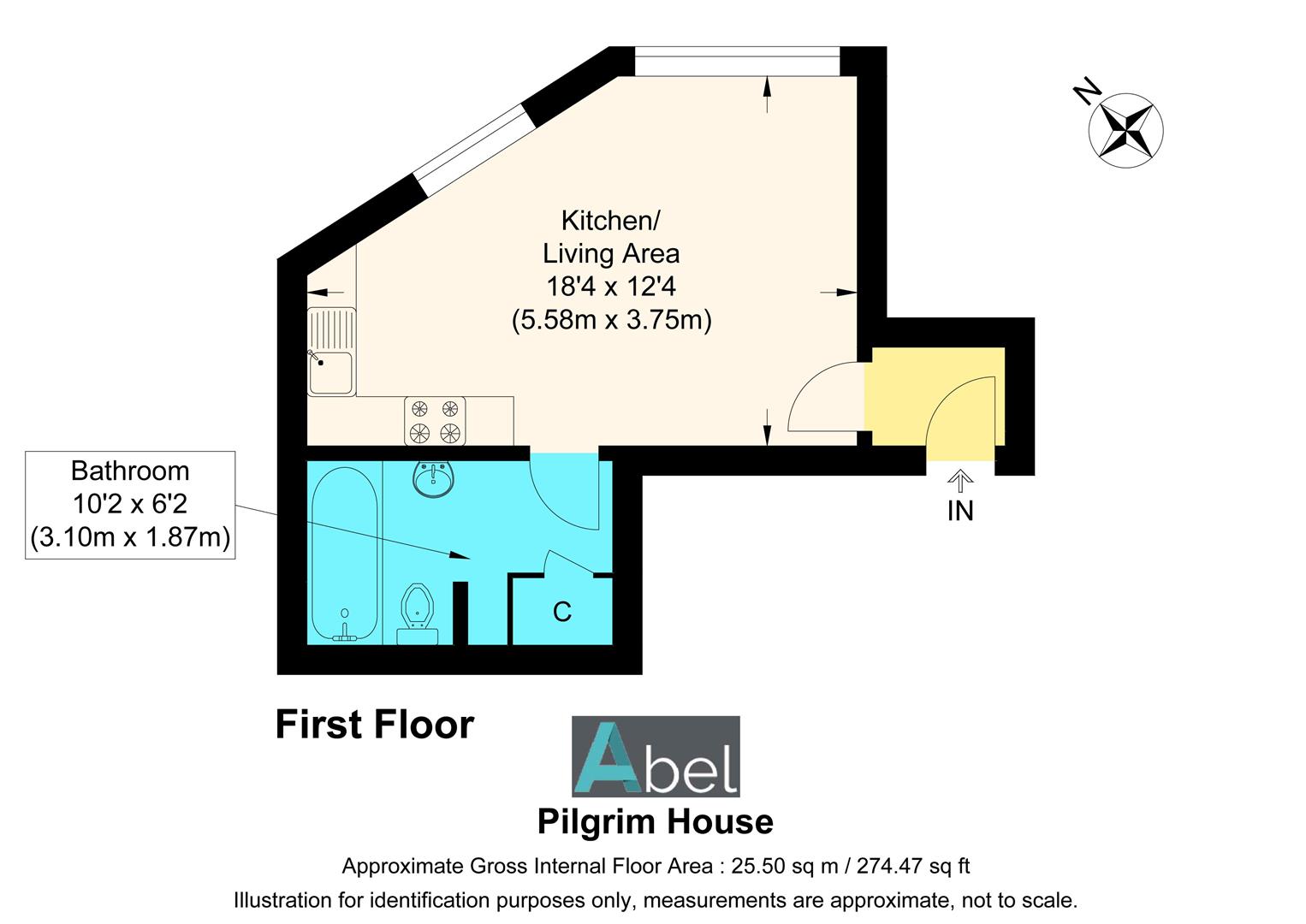 Pilgrim House, Evron Place, Hertford, Hertfordshire, SG14 Abel Estate